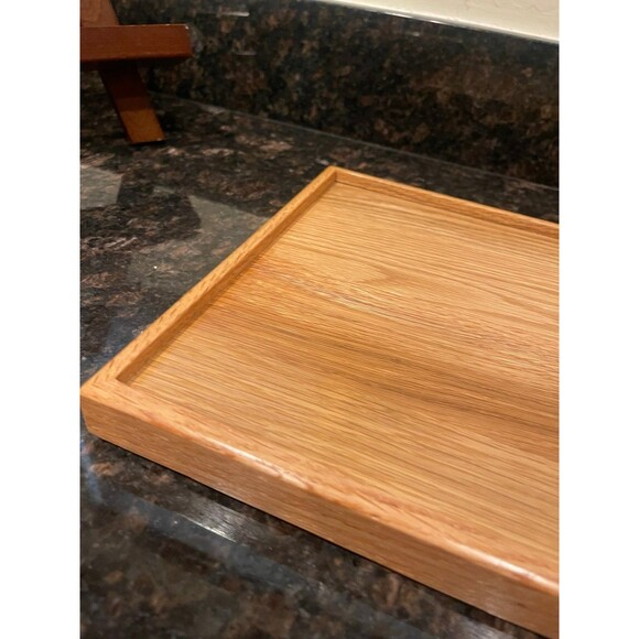 Hardwood Oak Vanity Tray - Picture 5 of 9